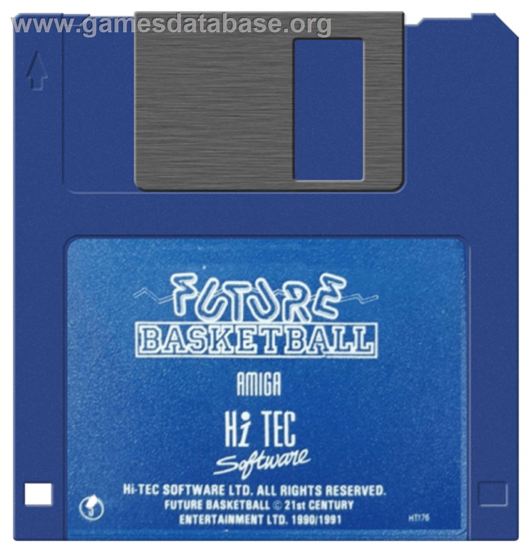 Future Basketball - Commodore Amiga - Artwork - Disc