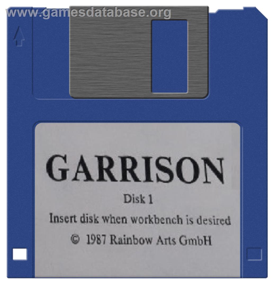 Garrison - Commodore Amiga - Artwork - Disc