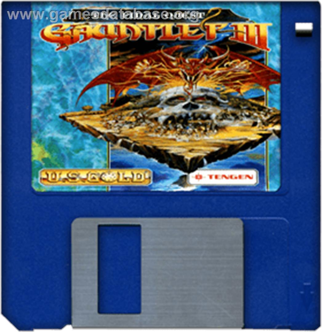 Gauntlet III - Commodore Amiga - Artwork - Disc