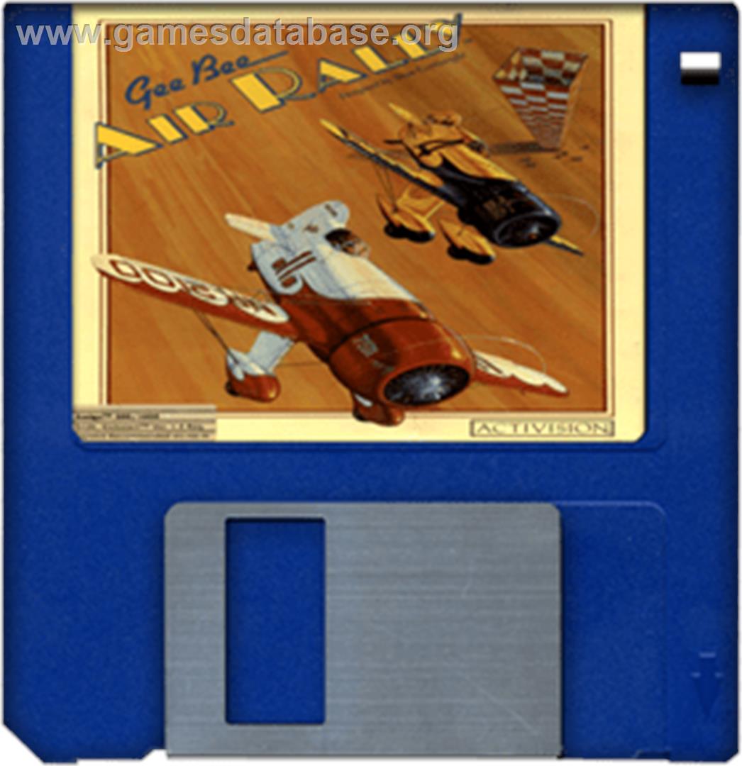 Gee Bee Air Rally - Commodore Amiga - Artwork - Disc