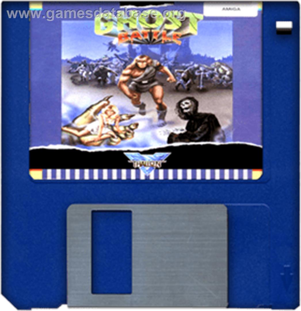 Ghost Battle - Commodore Amiga - Artwork - Disc