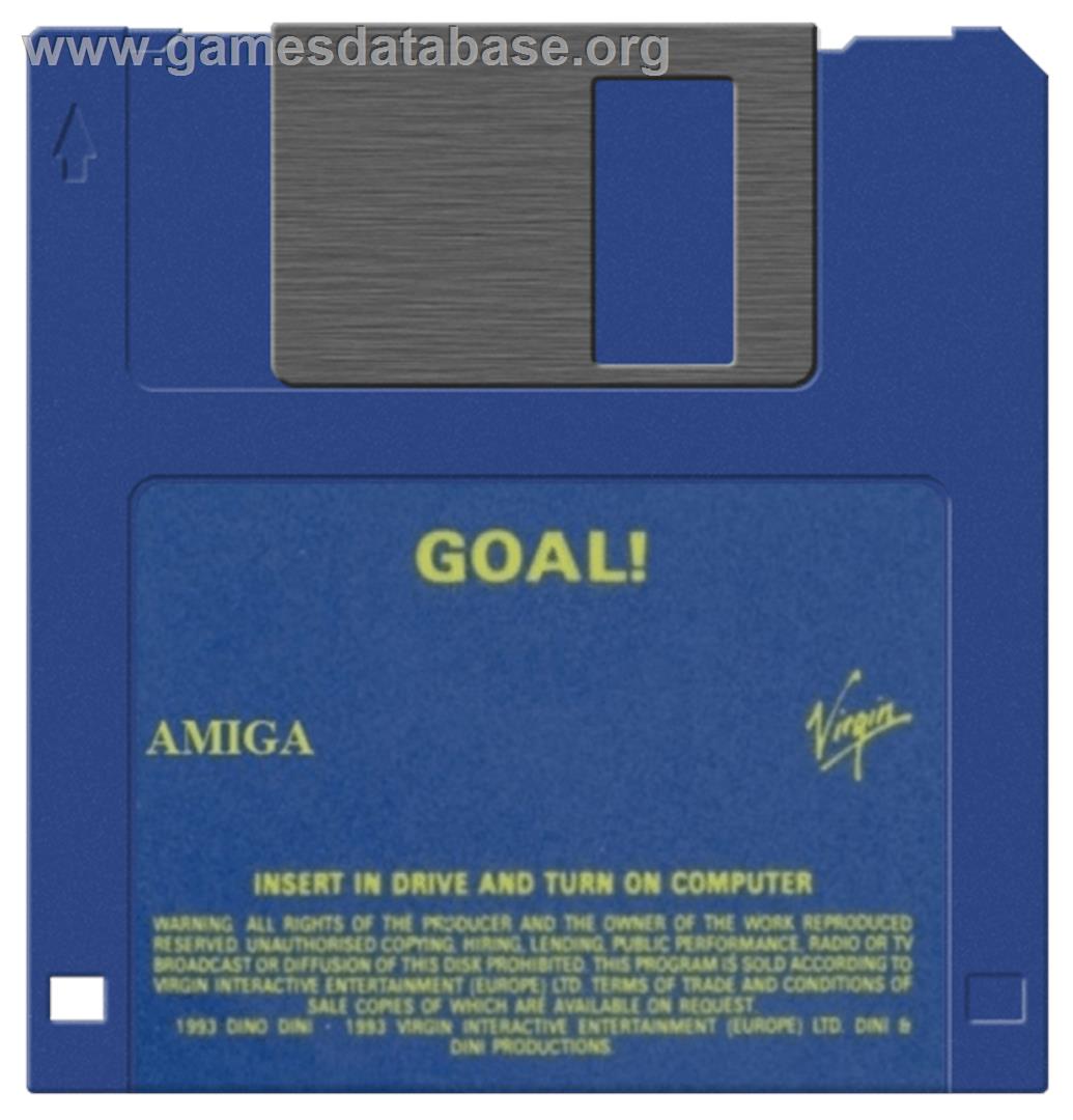 Goal - Commodore Amiga - Artwork - Disc