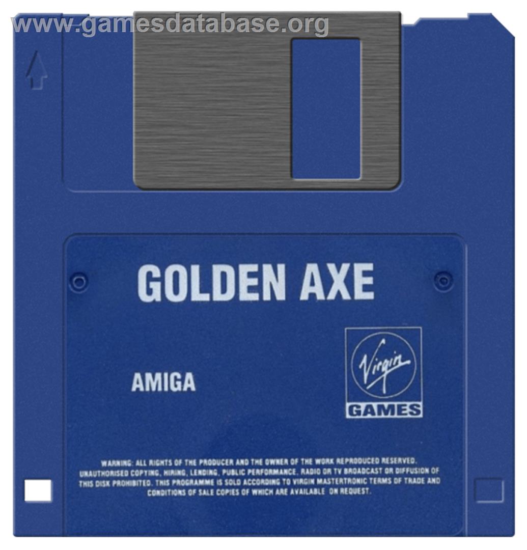 Golden Axe - Commodore Amiga - Artwork - Disc
