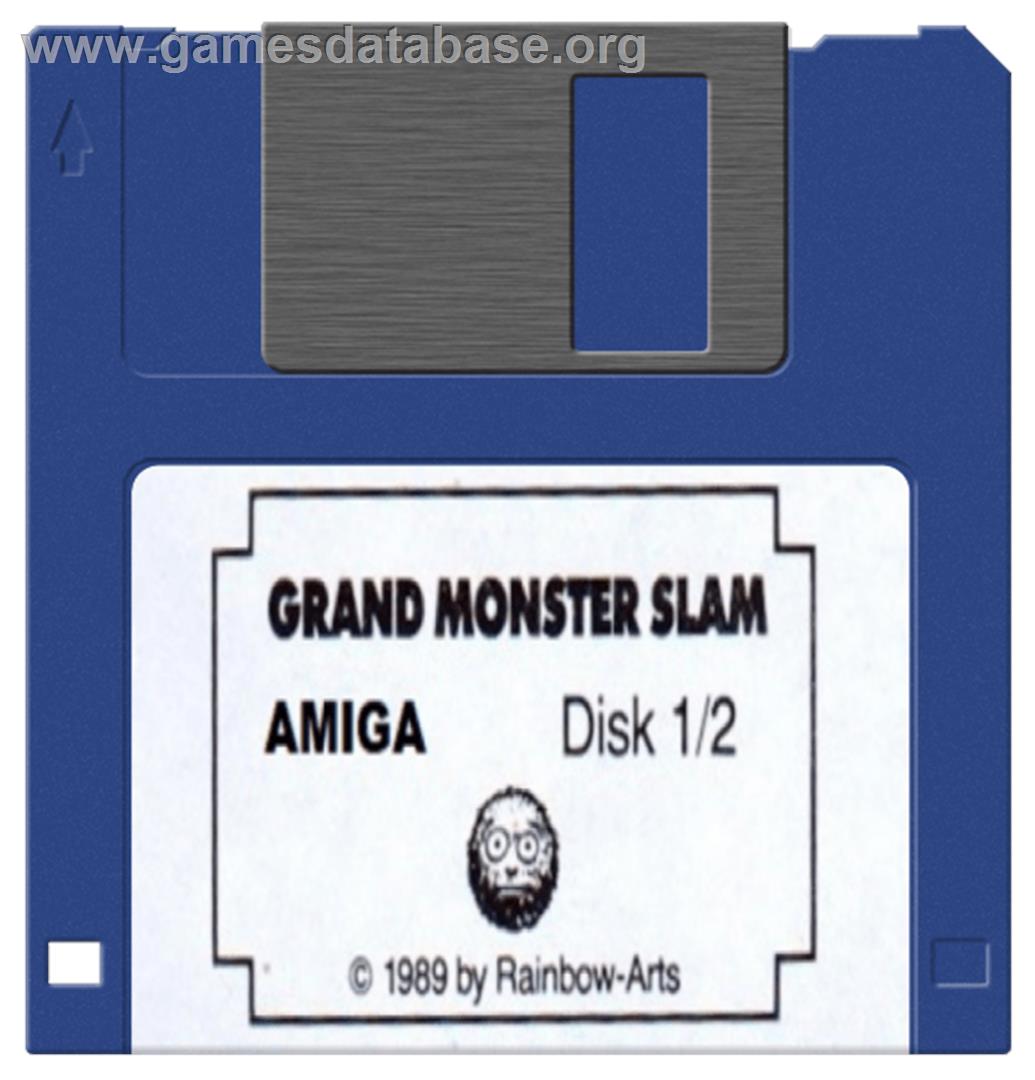 Grand Monster Slam - Commodore Amiga - Artwork - Disc
