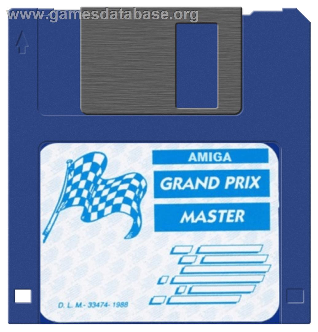 Grand Prix Master - Commodore Amiga - Artwork - Disc