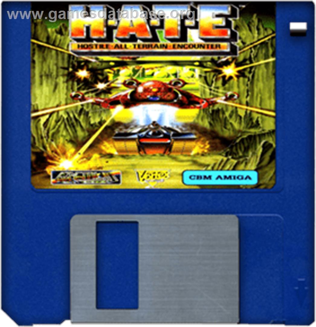 HATE - Commodore Amiga - Artwork - Disc