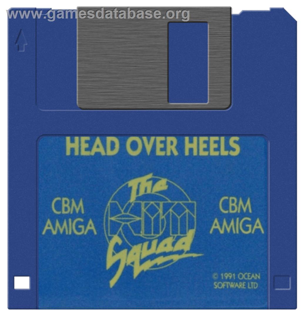 Head Over Heels - Commodore Amiga - Artwork - Disc