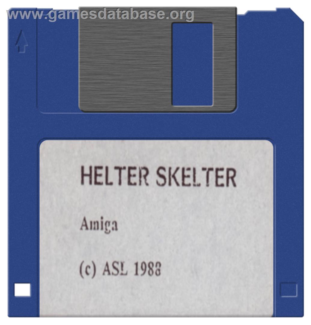 Helter Skelter - Commodore Amiga - Artwork - Disc