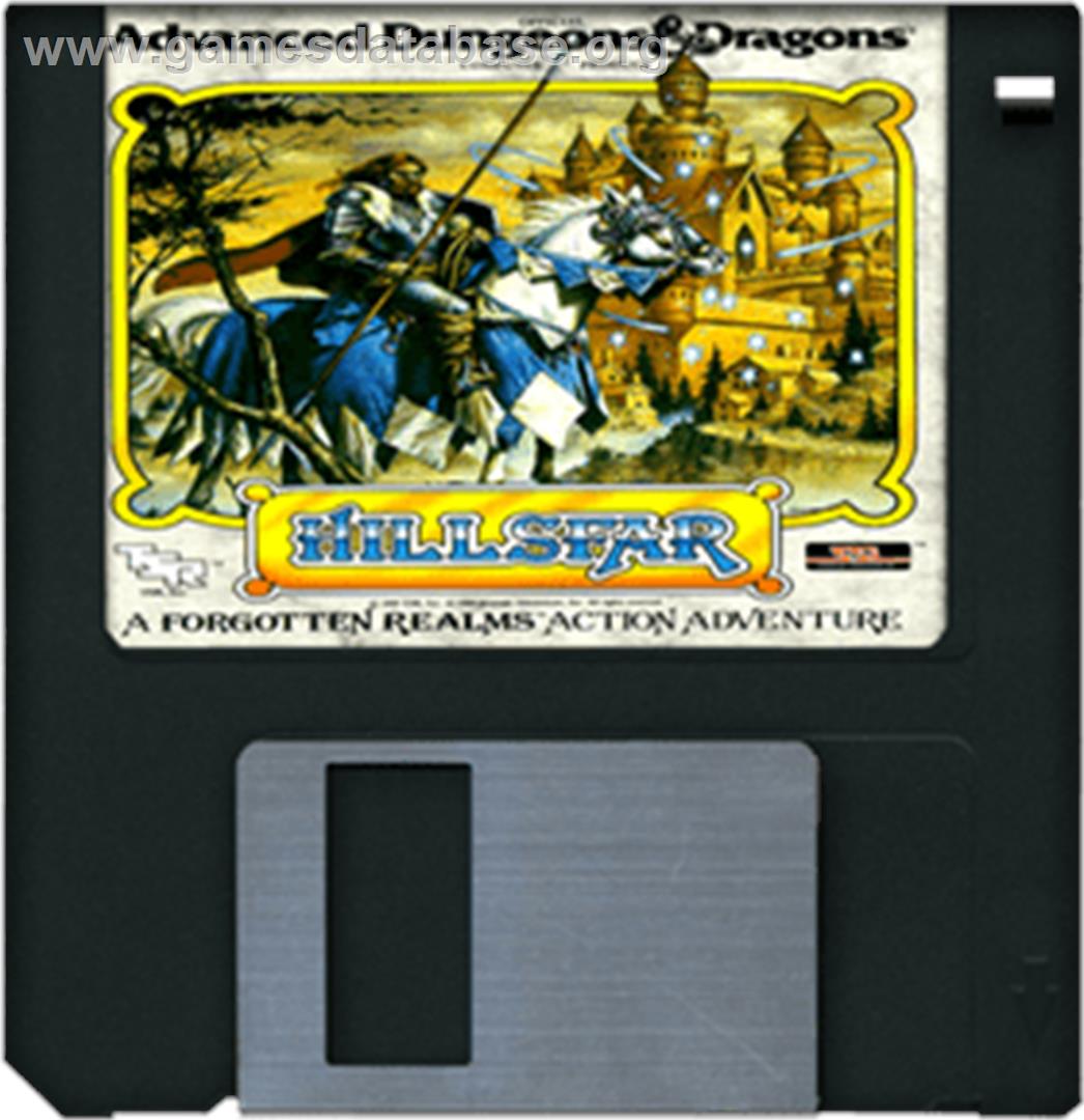 Hillsfar - Commodore Amiga - Artwork - Disc