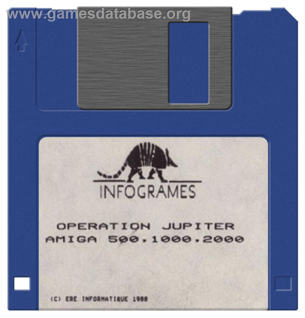 Hostage: Rescue Mission - Commodore Amiga - Artwork - Disc