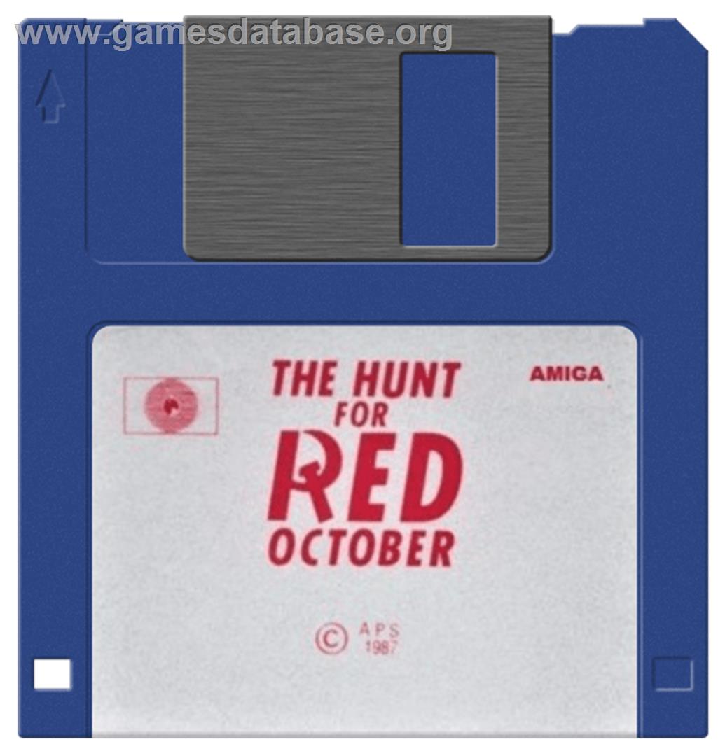 Hunt for Red October - Commodore Amiga - Artwork - Disc