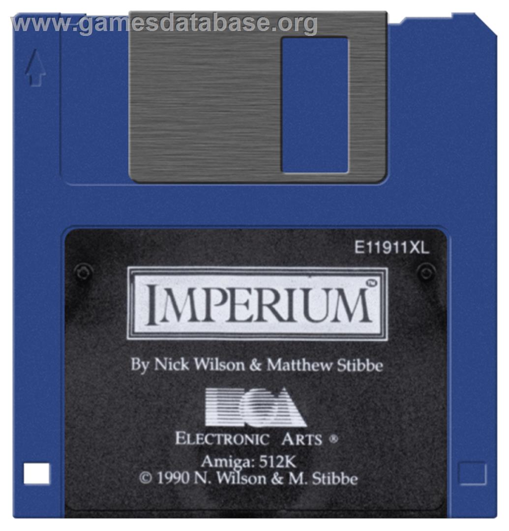 Imperium - Commodore Amiga - Artwork - Disc
