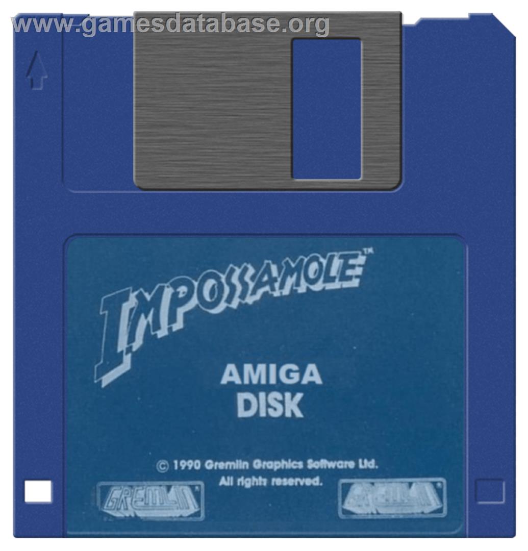 Impossamole - Commodore Amiga - Artwork - Disc