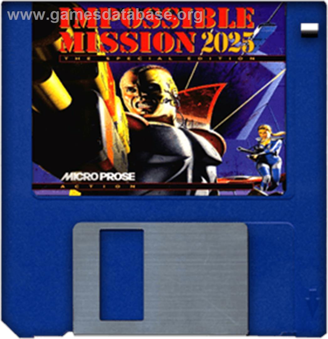 Impossible Mission 2025 - Commodore Amiga - Artwork - Disc