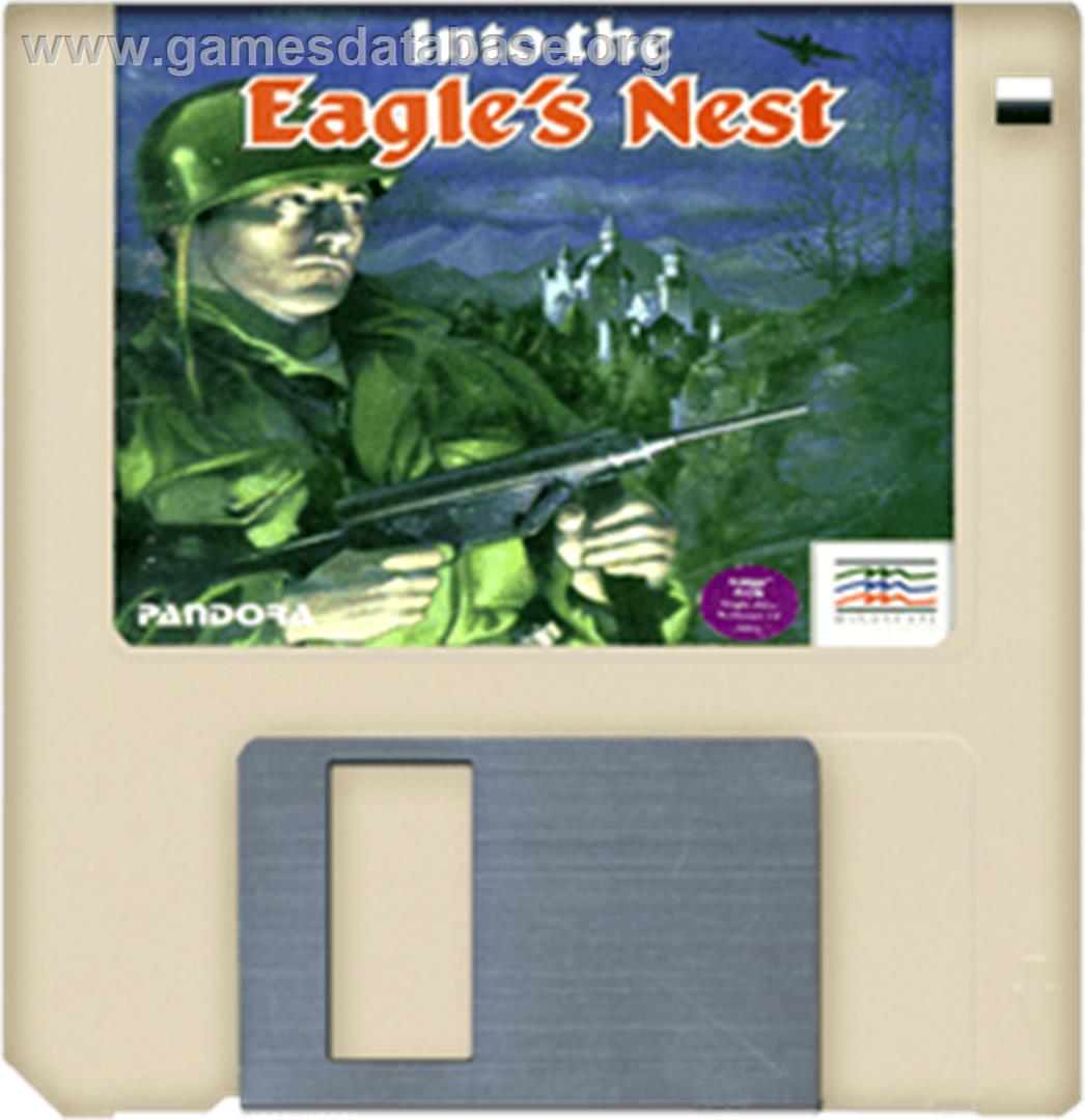 Into the Eagle's Nest - Commodore Amiga - Artwork - Disc