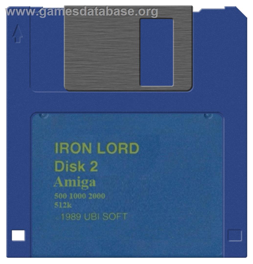 Iron Lord - Commodore Amiga - Artwork - Disc