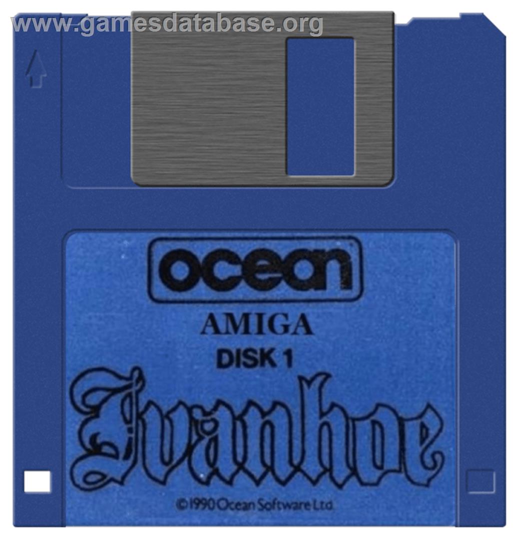 Ivanhoe - Commodore Amiga - Artwork - Disc