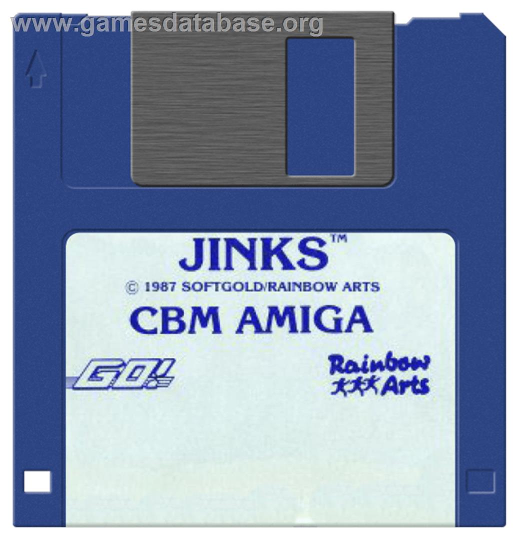 Jinks - Commodore Amiga - Artwork - Disc