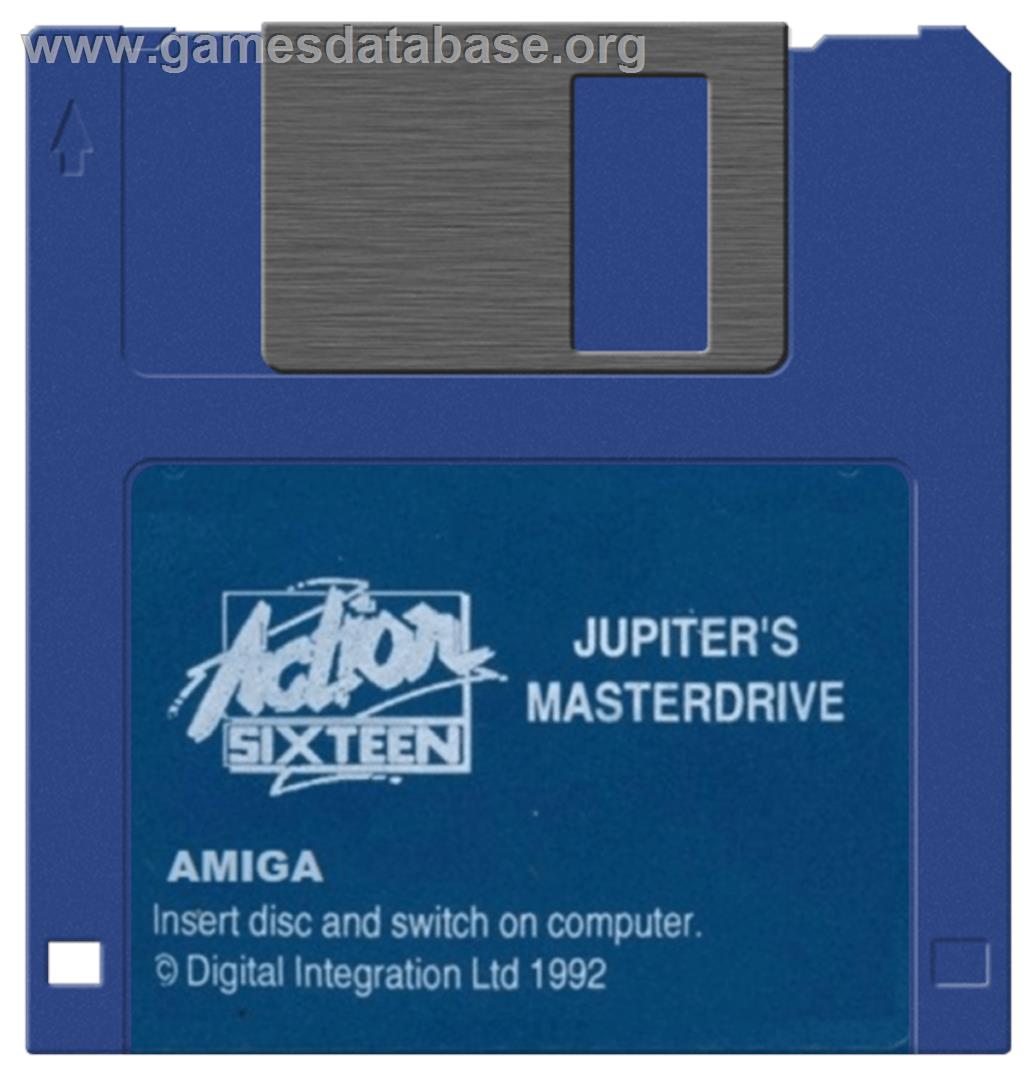 Jupiter's Masterdrive - Commodore Amiga - Artwork - Disc
