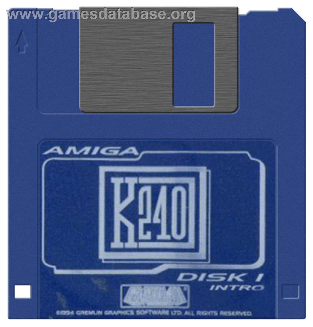 K240 - Commodore Amiga - Artwork - Disc