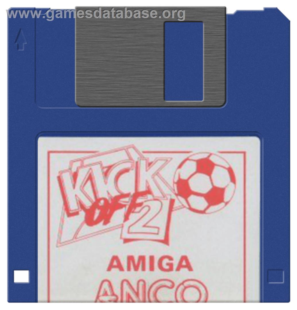 Kick Off 2: Giants of Europe - Commodore Amiga - Artwork - Disc