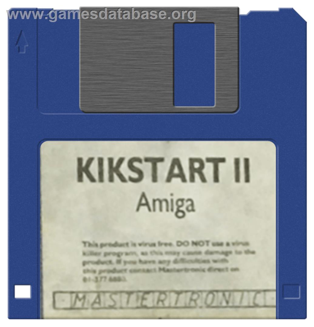 Kikstart 2 - Commodore Amiga - Artwork - Disc