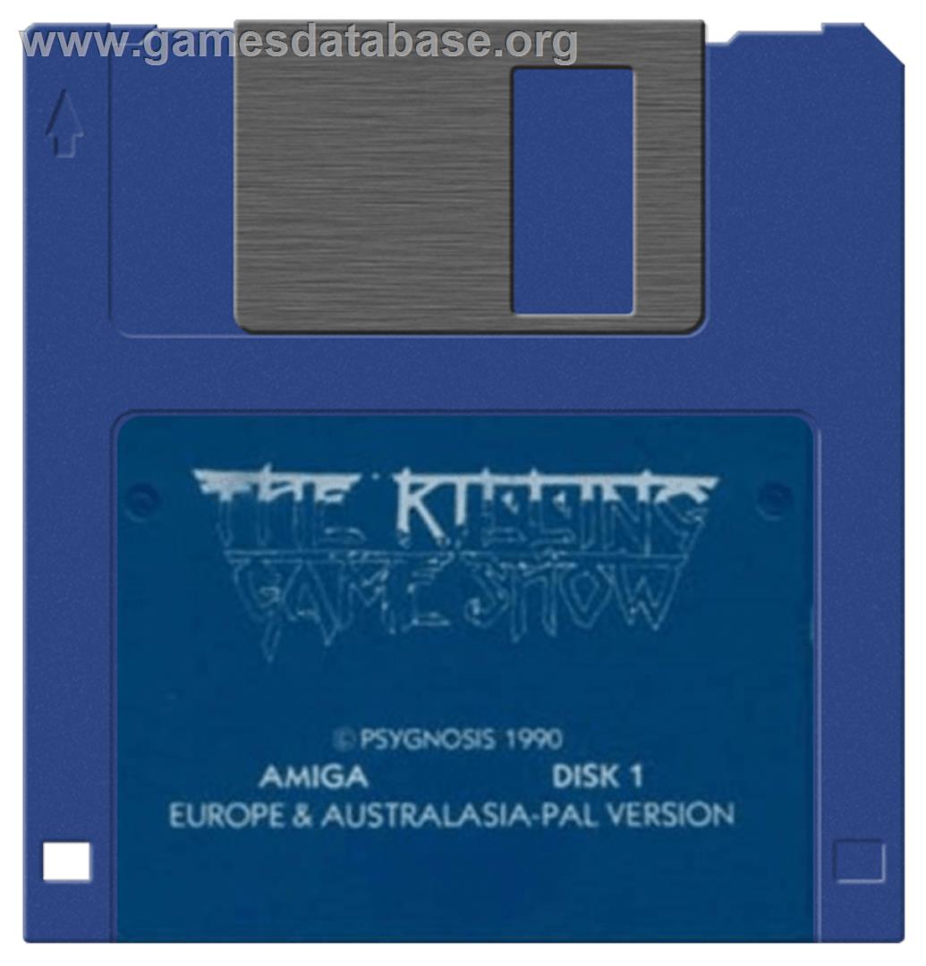 Killing Game Show - Commodore Amiga - Artwork - Disc