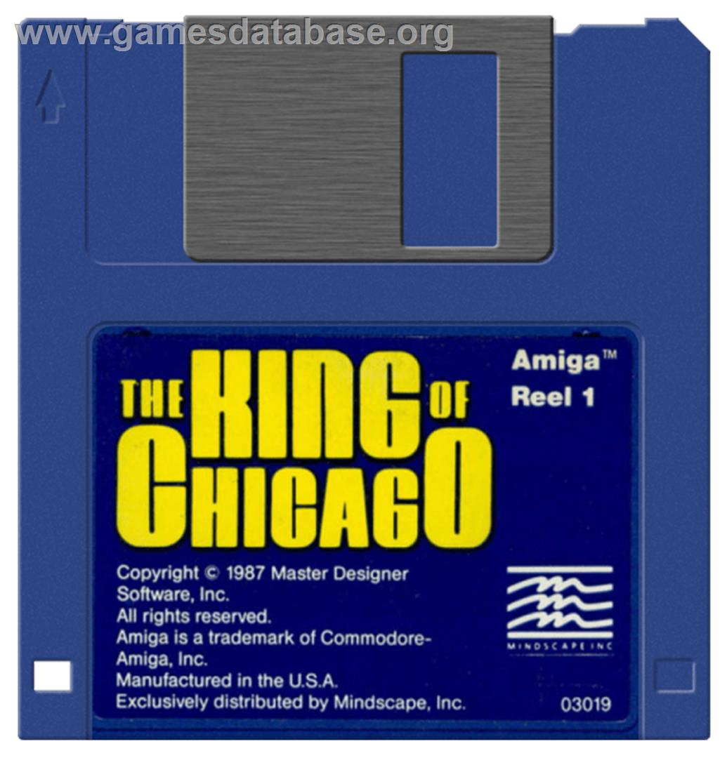 King of Chicago - Commodore Amiga - Artwork - Disc