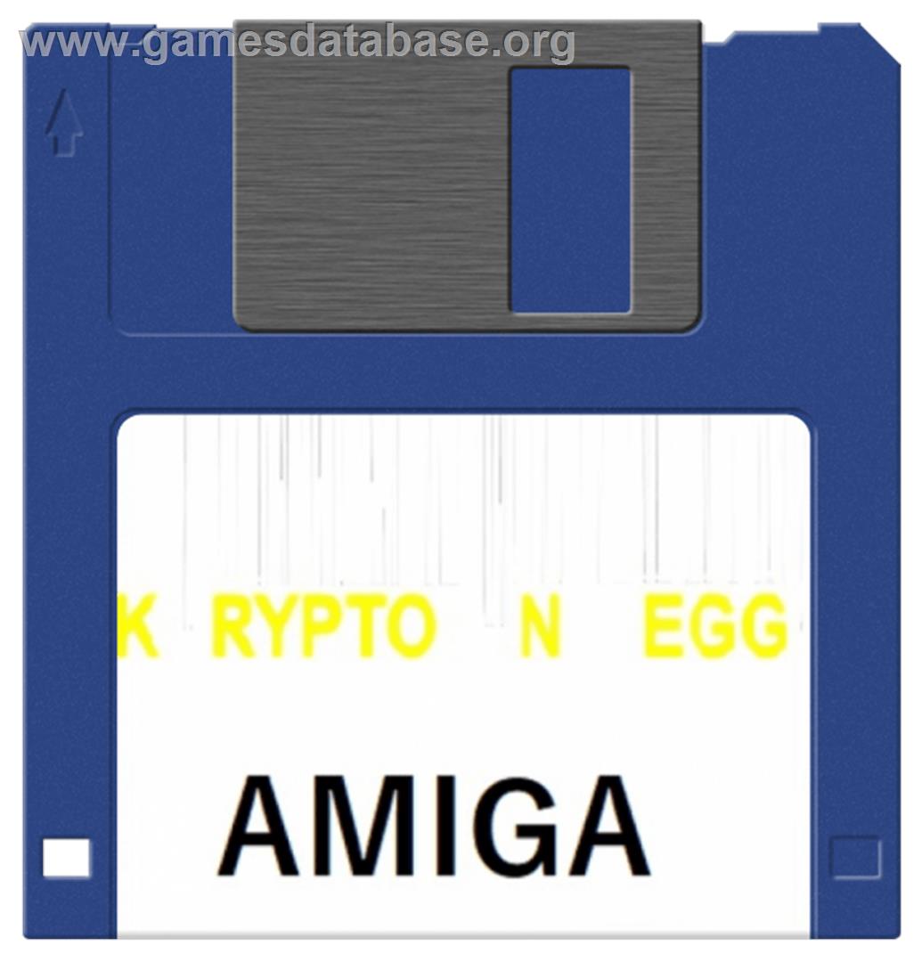 Krypton Egg - Commodore Amiga - Artwork - Disc