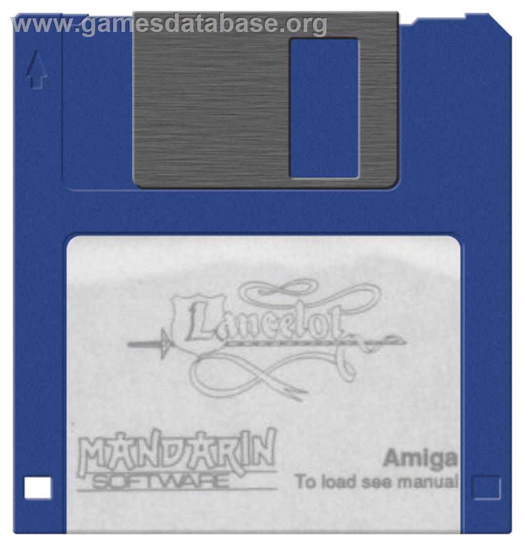 Lancelot - Commodore Amiga - Artwork - Disc