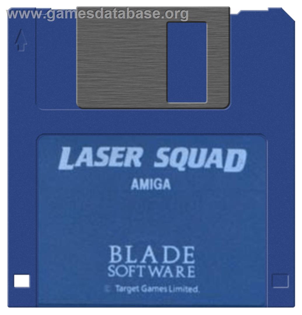 Laser Squad - Commodore Amiga - Artwork - Disc