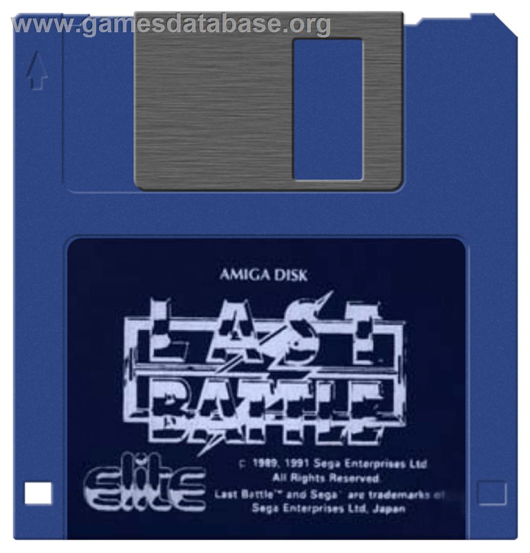 Last Battle - Commodore Amiga - Artwork - Disc