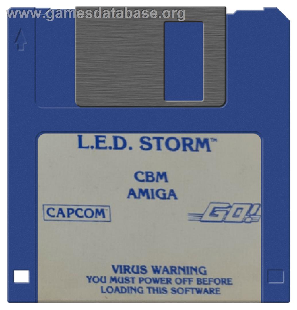 Led Storm - Commodore Amiga - Artwork - Disc