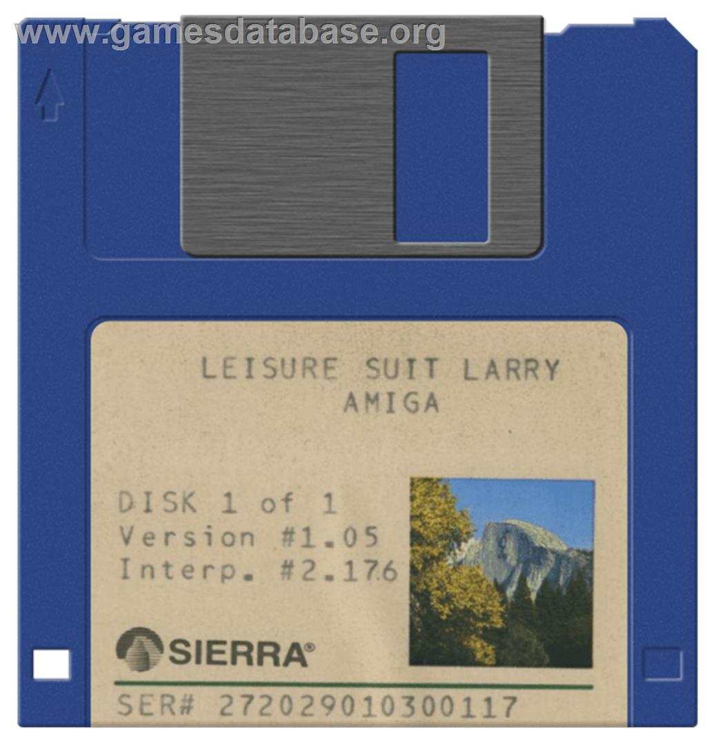 Leisure Suit Larry: Triple Pack - Commodore Amiga - Artwork - Disc