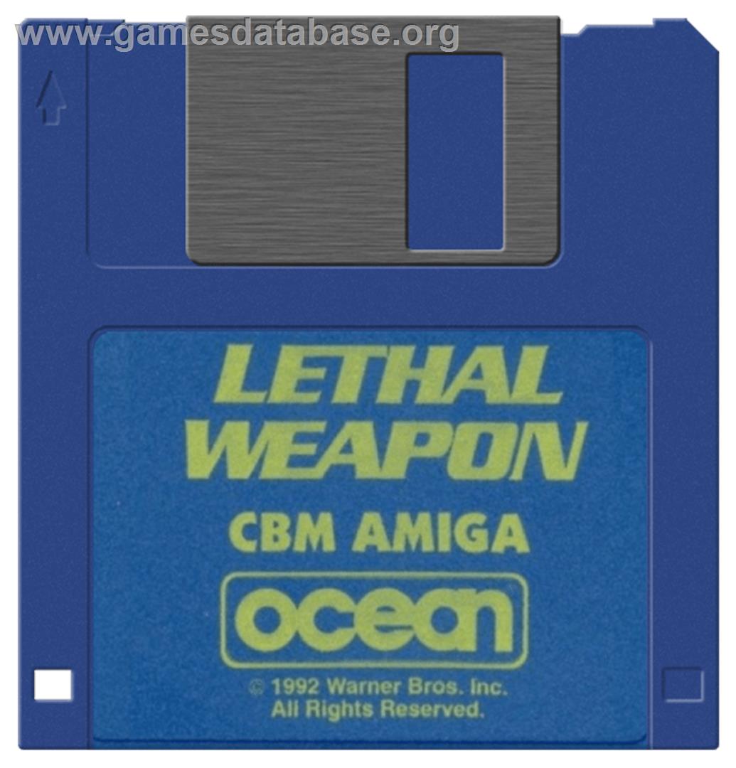 Lethal Weapon - Commodore Amiga - Artwork - Disc