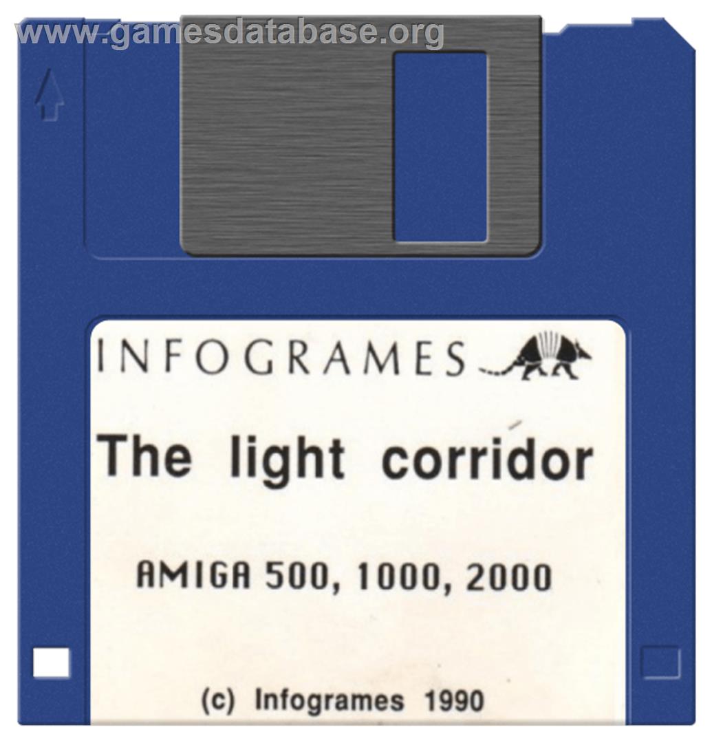 Light Corridor - Commodore Amiga - Artwork - Disc