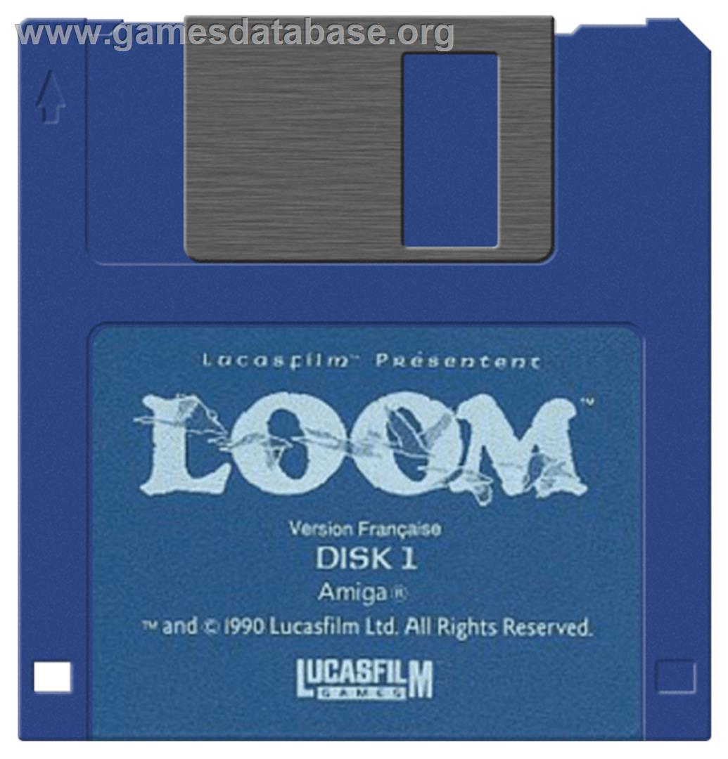 Loom - Commodore Amiga - Artwork - Disc