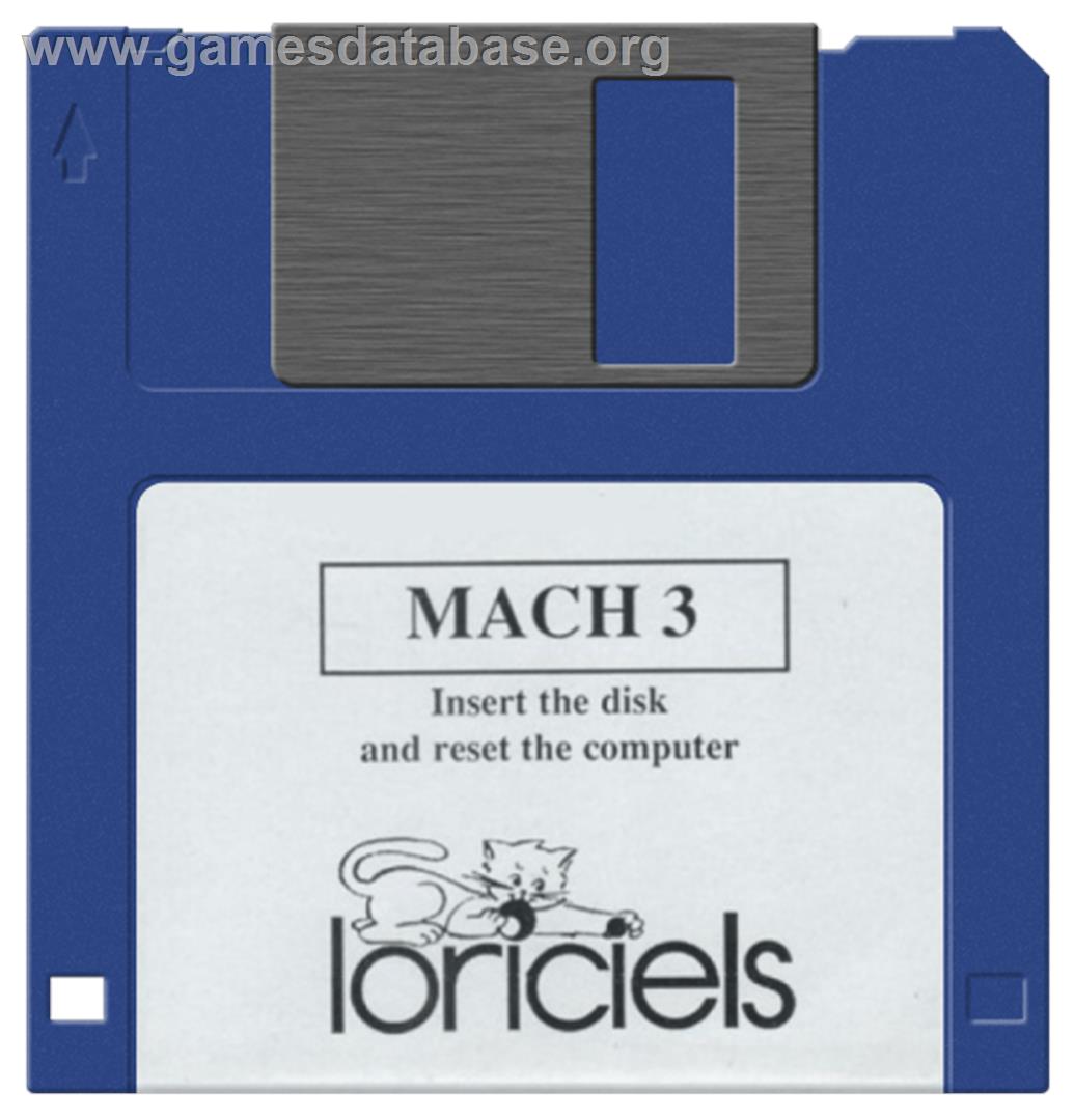 Mach 3 - Commodore Amiga - Artwork - Disc