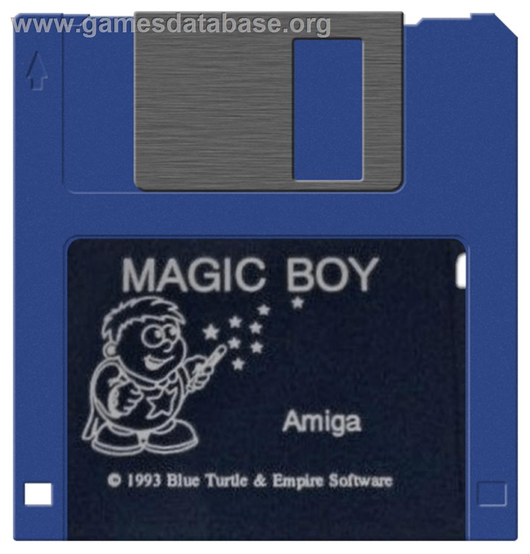 Magic Boy - Commodore Amiga - Artwork - Disc
