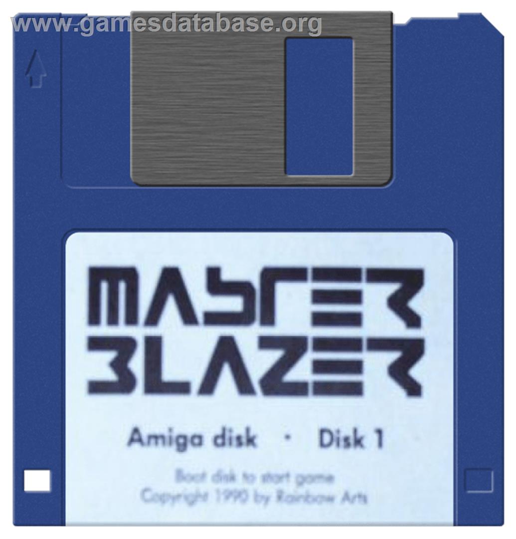 Master Blazer - Commodore Amiga - Artwork - Disc