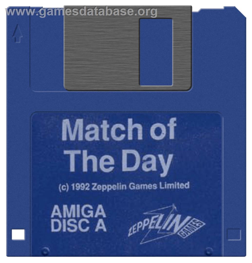 Match of the Day - Commodore Amiga - Artwork - Disc