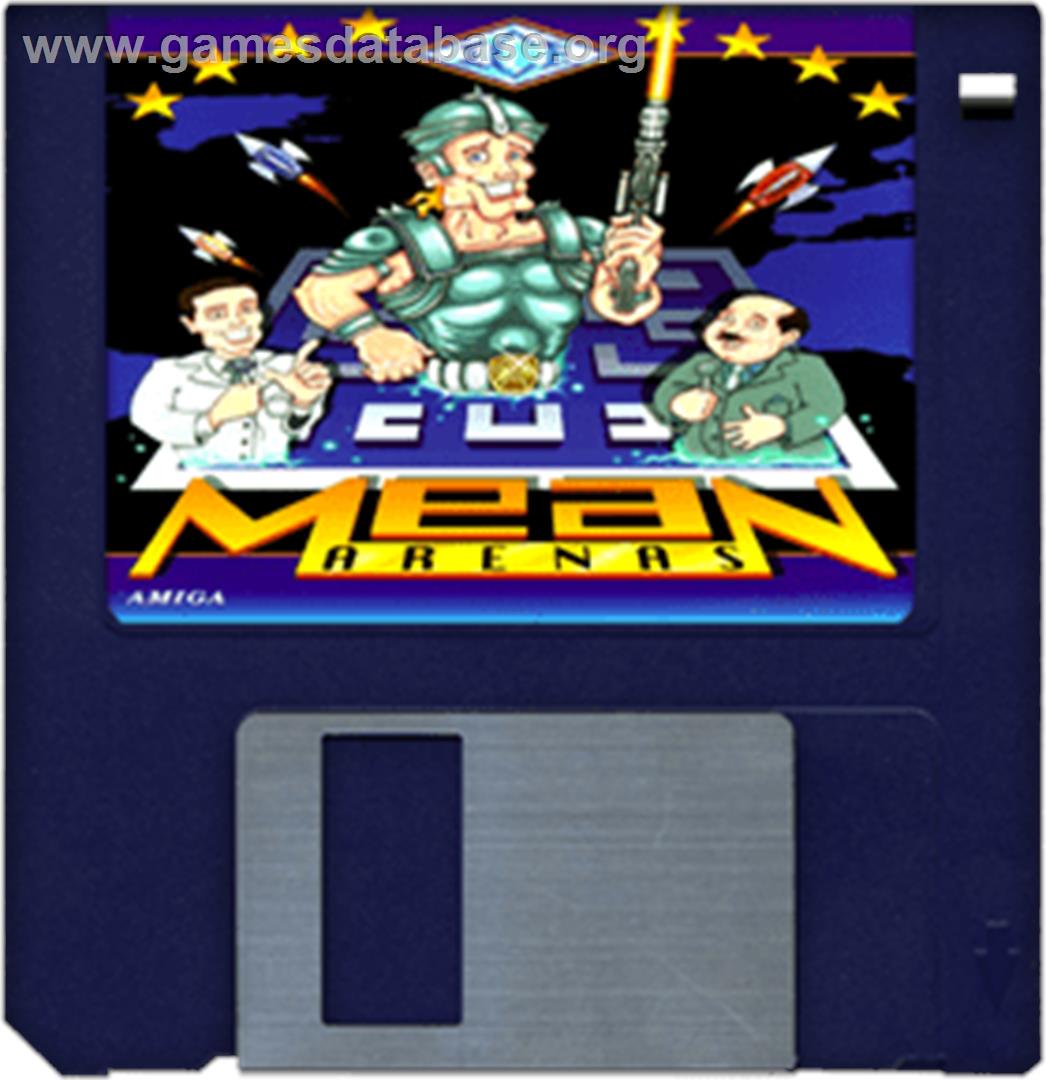 Mean Arenas - Commodore Amiga - Artwork - Disc