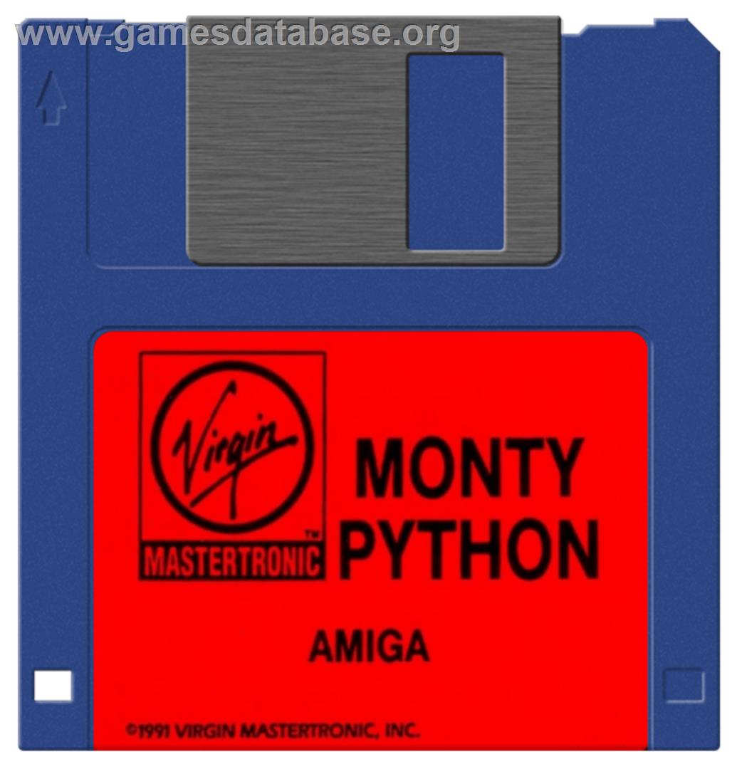 Monty Python's Flying Circus - Commodore Amiga - Artwork - Disc