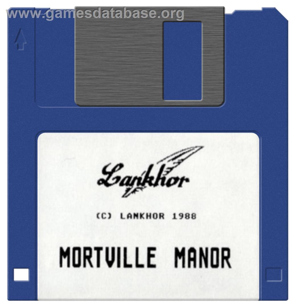 Mortville Manor - Commodore Amiga - Artwork - Disc
