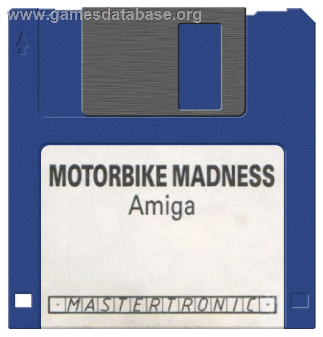 Motorbike Madness - Commodore Amiga - Artwork - Disc