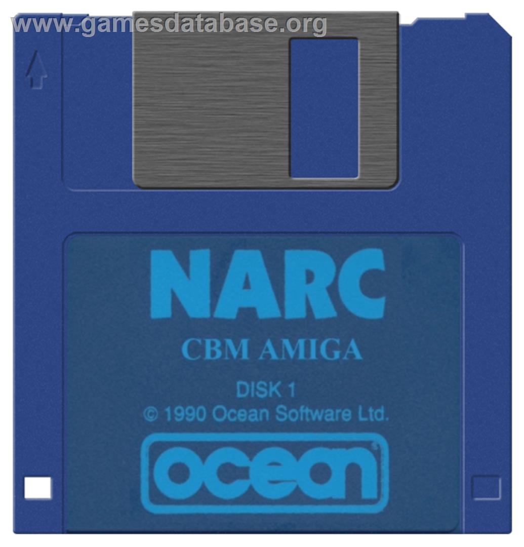 Narc - Commodore Amiga - Artwork - Disc