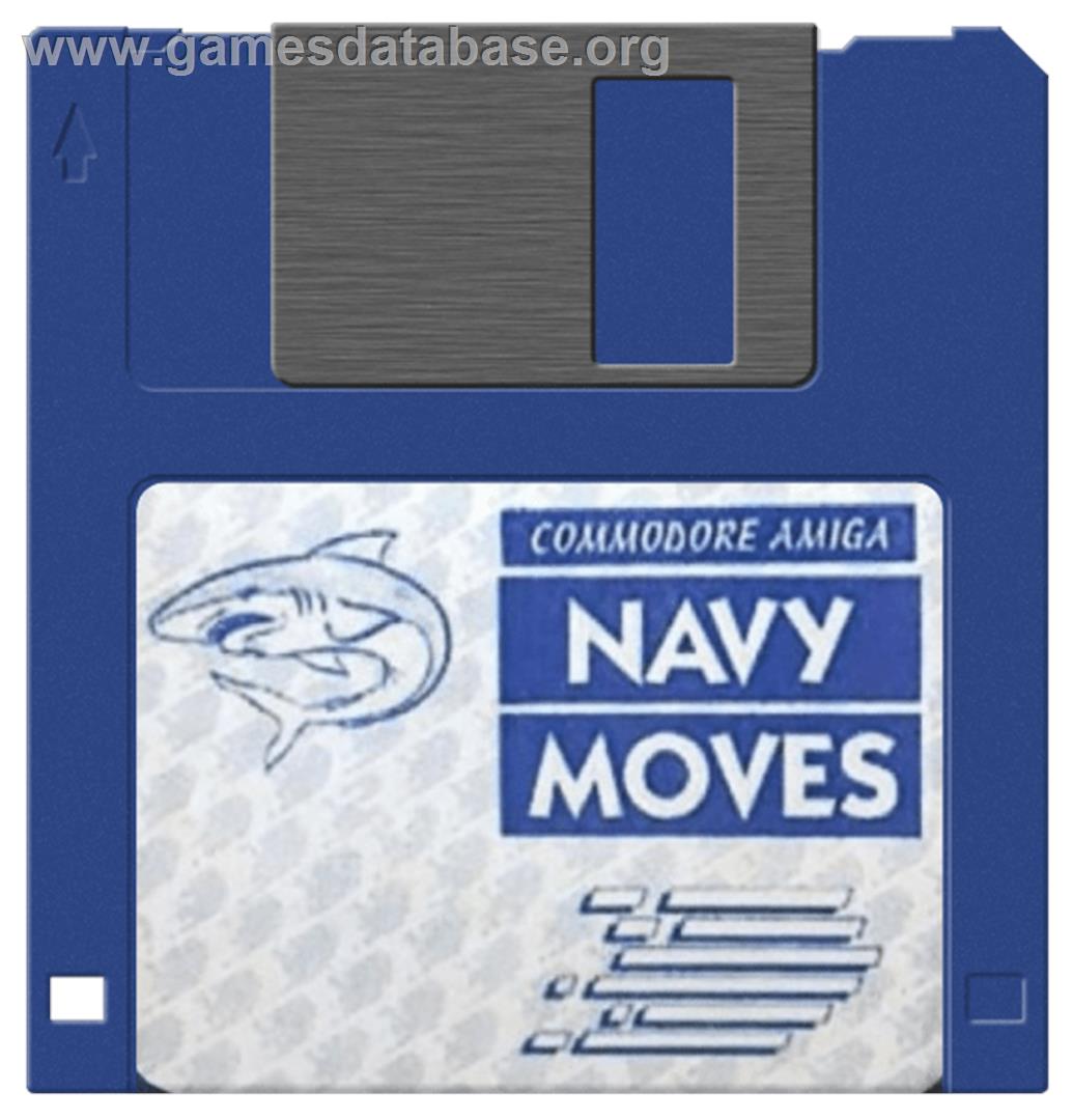 Navy Moves - Commodore Amiga - Artwork - Disc