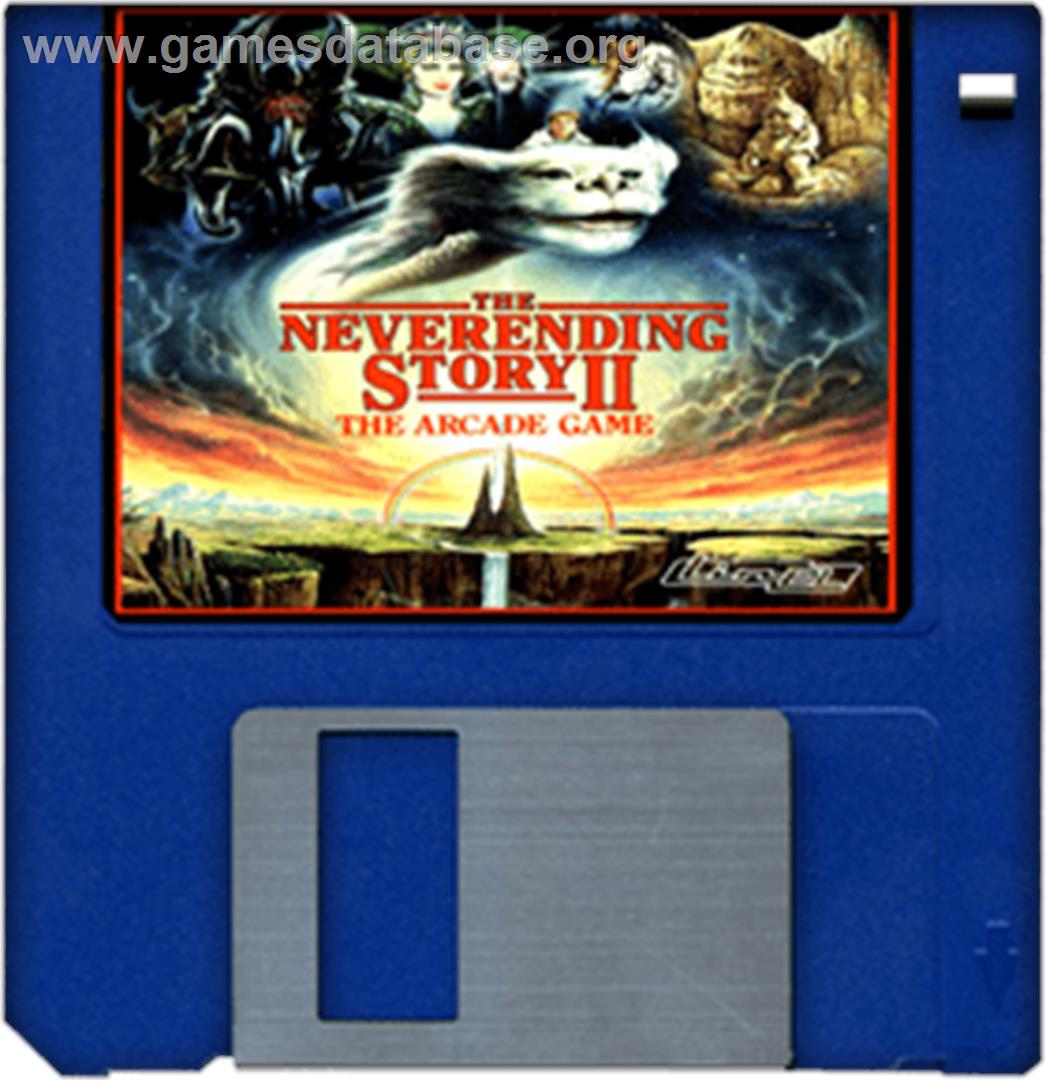 Neverending Story 2 - Commodore Amiga - Artwork - Disc