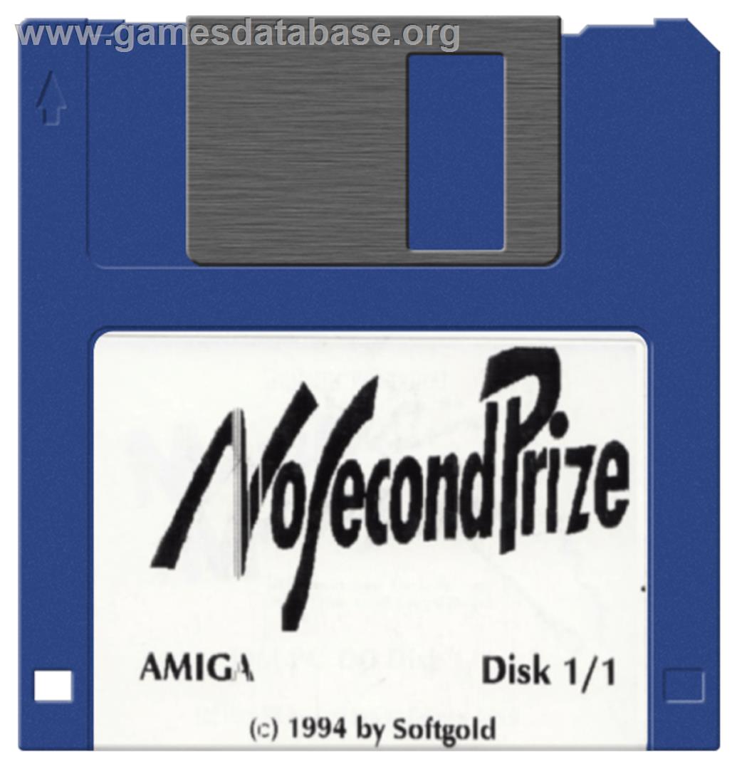 No Second Prize - Commodore Amiga - Artwork - Disc