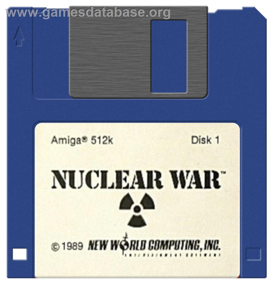 Nuclear War - Commodore Amiga - Artwork - Disc